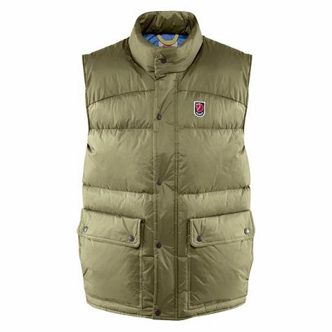 Fjallraven Men Expedition Vest Green PH55028 Philippines